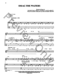 Drag The Waters Guitar and Fretted sheet music cover